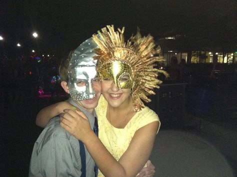 We were the sun and the moon for our college masquerade dance :) Sun Costume Man, Sun And Moon Halloween Costume Couple, Moon Costume Men, Sun And Moon Couple Costume, Sun And Moon Costume Couple, Sun And Moon Costume, Masquerade Dance, Moon Costume, Clever Halloween