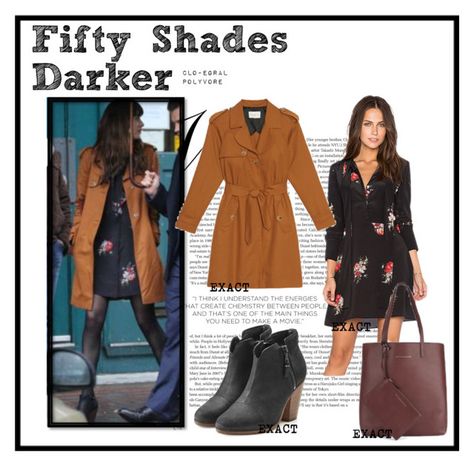 "Dakota Johnson // Anastasia Steele" by clo-egral ❤ liked on Polyvore featuring The Kooples, rag & bone, Sandro and Want Les Essentiels de la Vie Anna Steele, Anastasia Steele Style, Anastasia Steele Outfits, Grey Clothing, Tv Outfits, Dakota Style, Dakota Johnson Style, Anastasia Steele, Movies Outfit