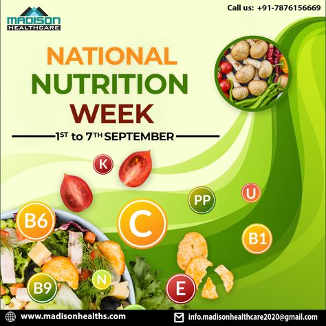 National Nutrition Week National Nutrition Week, Eat More Vegetables, The National, Health Care, Encouragement, Nutrition, Quick Saves