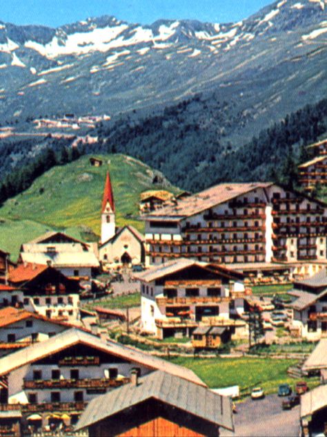 Alpine coach trip 1971 - excursion to Obergurgl Obergurgl Austria, Victoria London, Alpine Style, Spanish Art, Lake Garda, Italy Photo, Old Photographs, The Alps, Travel Companies