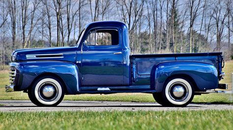 1949 Ford Truck, 1949 Ford F1 Pickup Trucks, 1940s Trucks, 1950 Truck, Old Ford Pickup Truck, Old Ford Pickups, Grandma Tattoo, 1949 Ford, Chevy Trucks Older