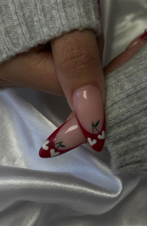 Valentine's Day nails, Romantic nail designs, Love-themed nail art, Heart-shaped nail patterns, Cupid-inspired nail ideas, Red and pink Valentine nails, Date night manicure, Valentine's Day acrylic nails, Romantic nail color trends, Love letter nail art, Heartfelt Valentine's nails, Sweetheart nail designs, Couples manicure ideas, Valentine's Day beauty trends, Love-inspired nail aesthetics Val Times Day Nails, Nail Aesthetic Designs, Couples Manicure, Love Letter Nails, Cupid Nails, Vday Nails Valentines Day, Letter Nail Art, Nail Valentine, Red Tip Nails