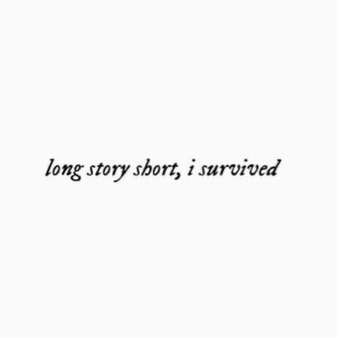 Wuthering Heights Tattoo Ideas, Long Story Short I Survived Tattoo, Taylor Tattoo, Long Story Short I Survived, Ink Tattoo Design, Word Tattoo Ideas, Red Tattoo Ideas, Red Ink Tattoo, Taylor Swift Tattoo