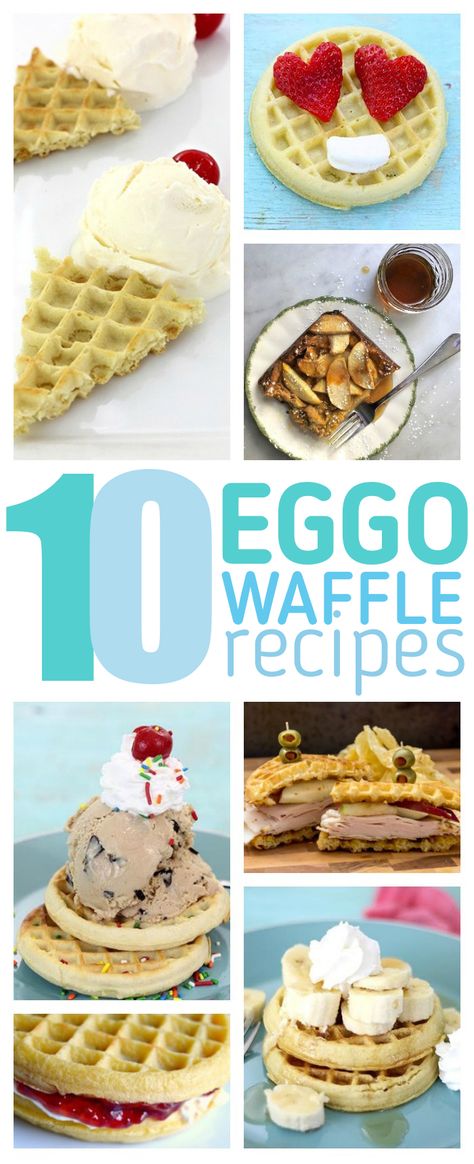 Eggo Waffle Recipes.    Breakfast is no doubt my favorite meal. I've been known to enjoy it for lunch or dinner, too. Why not? Food Network Sugar Cookie Recipe, Waffle Dessert Recipes, Easy Pineapple Dessert, Eggo Waffle, Waffles Breakfast, Chewy Sugar Cookie Recipe, Diy Party Ideas, Easy Waffle Recipe, Pineapple Dessert