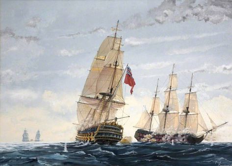 Hms Warrior, Maritime Painting, Ship Of The Line, Maritime Art, Marine Painting, Marine Art, Sailing Vessel, Ship Paintings, Wooden Ship