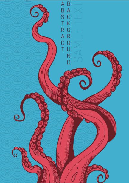 Purple Octopus Drawing, Octopus Illustration Art, Funny Octopus Drawing, Octopus Graphic Design, Octopus Illustration Graphic Design, Sea Creature Illustration, Vrc Avatars, Octopus Art Drawing, Octopus Aesthetic