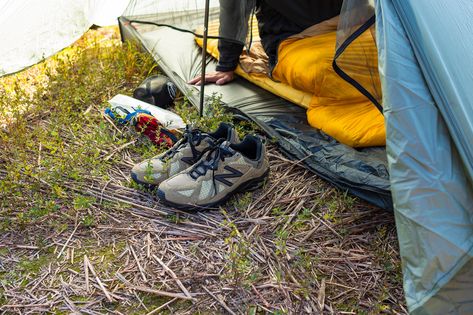 Brown and green hiking shoes with tent New Balance 610, New Balance Trail, Trail Running Gear, West Iceland, Women Sailing, Prefab Cabins, Cabin Floor Plans, Energy Efficient Homes, Contemporary House Design