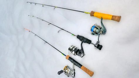 Ice Fishing Rods, Fishing Rods And Reels, Fishing Hook, Fishing Rods, Rod And Reel, Ice Fishing, Open Water, Fishing Reels, Fishing Gear