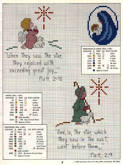 1 Christmas Cross Stitch Patterns Free, Cross Stitch Christmas Cards, Christian Cross Stitch, Holiday Cross Stitch, Xmas Cross Stitch, Cross Stitch Christmas Ornaments, Cross Stitch Needles, Cross Stitch Bookmarks, Cross Stitch Cards