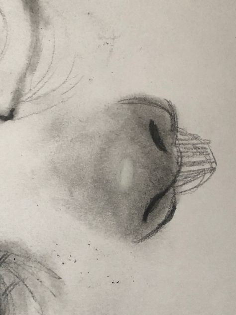 Neck Drawing Sketches, Noses Drawing Reference, Nose Sketches, Noses Drawing, Nose Sketch, Bow Fashion, Nose Drawing, New Sweater, Art Tools Drawing