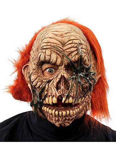 Corpse Zombie Full Mask w/ Red Hair Best Halloween Costumes & Dresses USA Zombie Character, Red Hair Halloween Costumes, Zombie Face, Halloween Discount, Halloween Makeup Pretty, Zombie Walk, Cos Play, Skull Mask, Face Characters