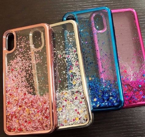 Floating Waterfall, Iphone Case Ideas, Glitter Iphone 6s Cases, Fluffy Phone Cases, Diy Resin Phone Case, Glitter Iphone 6 Case, Iphone 6splus Cases, Bff Phone Cases, Liquid Glitter Phone Case