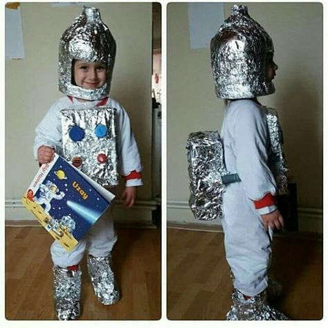 Diy Astronaut Costume, Kids Astronaut Costume, Recycled Costumes, Space Costumes, Astronaut Suit, Astronaut Costume, Art Display Kids, Diy Costumes Kids, Costume Themes