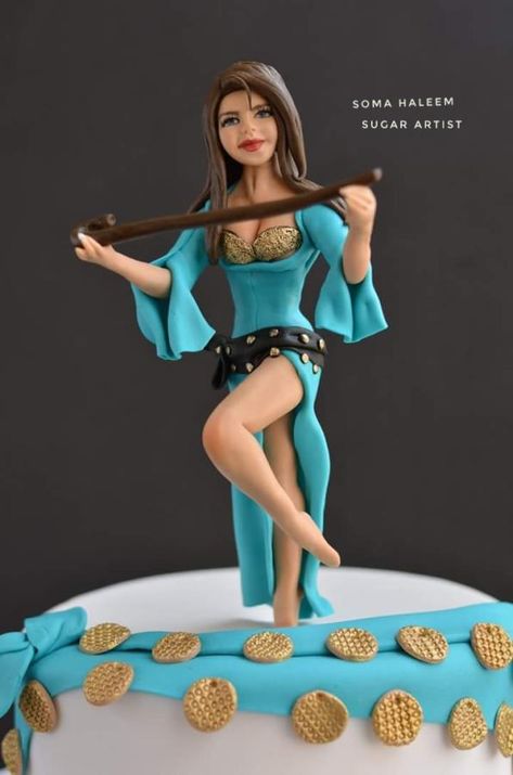 Billy dancer cake by Soma_Haleem Fondant Face Tutorial, Modeling Chocolate Figures, Square Birthday Cake, Dancer Cake, Dance Cakes, Bachelorette Cake, Modelling Chocolate, Ballerina Cakes, Cowgirl Birthday Party