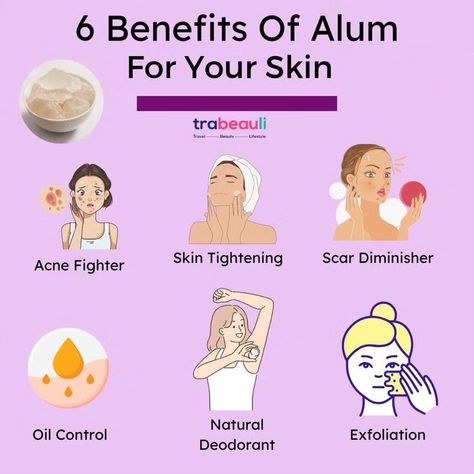 Super Easy Remedy For Skin care 😇☺️ #alumbenefits #alum #skincareroutineaddiction #simpleskincareroutine #homemadeskincaretips Benefits Of Skincare, How To Use Alum On Face, Alum Benefits For Skin, Alum Benefits, Alum For Skin, Alum Uses, Cystic Acne Remedies, Forehead Acne, Anti Aging Skincare Routine