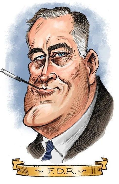 Franklin D. Roosevelt, Franklin Delano Roosevelt, Franklin D Roosevelt, Like Image, Eleanor Roosevelt, Cartoon Man, Male Poses, Us Presidents, Caricatures