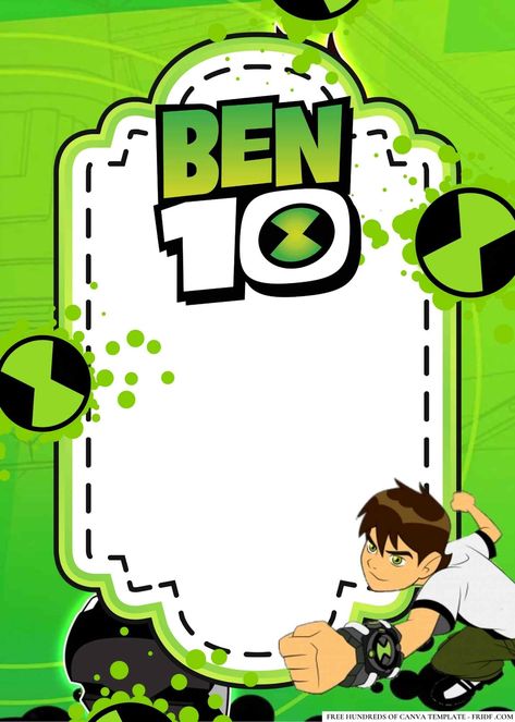 FREE Editable Ben 10 Birthday Invitations Check more at https://www.fridf.com/free-editable-ben-10-birthday-invitations/ Ben 10 Party, Ben 10 Birthday, 10th Birthday Invitation, 10 Birthday, Ben 10, Birthday Invitations, Invitation Template, Minecraft, Layout