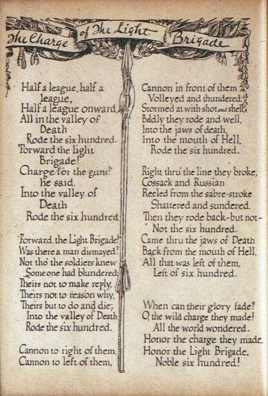 Tennyson's Charge of the Light Brigade Charge Of The Light Brigade Annotations, The Charge Of The Light Brigade, Charge Of The Light Brigade, The Charge Of The Light Brigade Poem, Henry Longfellow Poems, Evangeline Longfellow Poem, Tortured Poets Department Lyrics, Poetry Journal, Poetry Poem