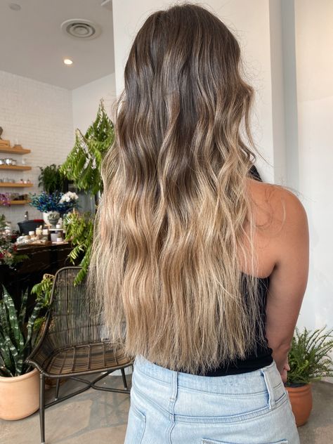 BALAYAGE / FOILYAGE / BRONDE Dark Hair Blonde Highlights, Brown Hair Hairstyles, Balayage Foilyage, Blonde Highlights On Brown, Long Hair Haircuts, Blonde Highlights On Brown Hair, Highlights On Dark Hair, Hair Blonde Highlights, Highlights On Brown Hair