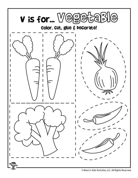 V is for Vegetables Coloring Craft Activity V Is For Vegetable Preschool, Letter V Crafts For Preschoolers Volcano, V Is For Craft Preschool, V Is For Vegetable Crafts, V Is For Craft, V Crafts For Preschool, V Is For, Letter V Crafts For Preschoolers, V Is For Vegetable