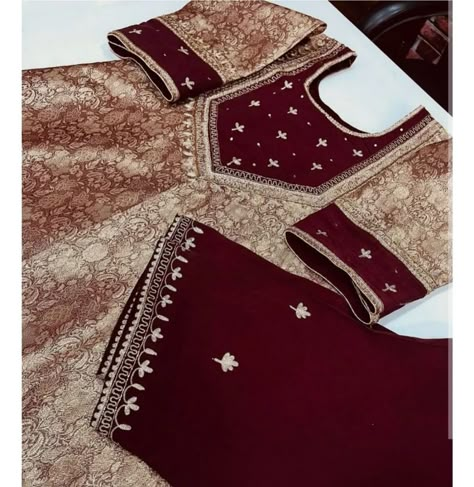 Paint Suit Designs, Hand Embroidery Suits Design, Punjabi Suits Designer Boutique Party Wear, Khatli Work Design, Suit Embroidery Designs, Peplum Top Outfits, Classy Couture, Cotton Suit Designs, Velvet Suit Design