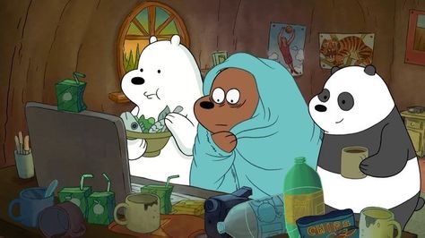 We Bare Bears, Bare Bears, Cartoon Network, Bears, Laptop, Computer, Film, Tv, The World