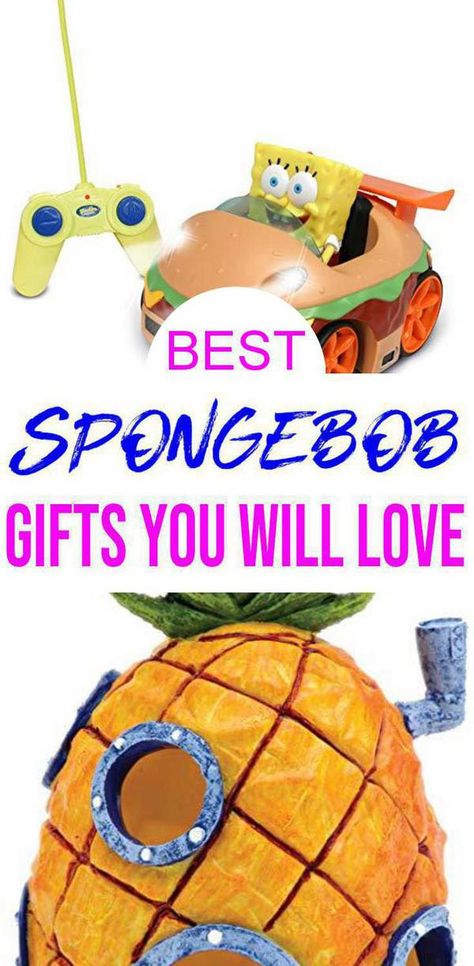 Check out these amazing spongebob gifts. Give an awesome spongebob party gift. These are great gift ideas for any spongebob party and can help make anyones special day more memorable. Spongebob Gifts, Spongebob Gift Ideas, Spongebob Squarepants Party, Spongebob Christmas, Spongebob Birthday Party Decorations, Kids Gift Baskets, Spongebob Birthday Party, 25th Birthday Parties, Christmas Stocking Gifts