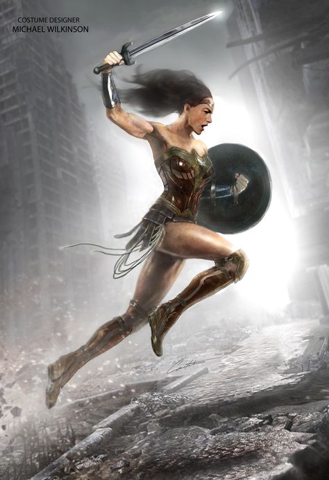 ArtStation - Wonder Woman BvS in action, Constantine Sekeris Amazonian Warrior, Justice League Wonder Woman, Street Fighter Characters, Action Pose, Poses Reference, Character Poses, Body Poses, Action Poses, Dc Superheroes