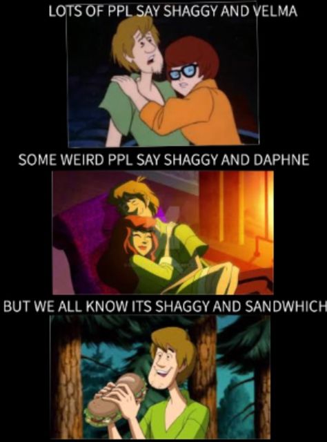 I say Shaggy and Velma but this is Hilarious Velma X Daphne Kiss, Scooby Doo Shaggy X Velma, Velma X Shaggy, Shaggy X Velma, Shaggy Memes, Velma Shaggy, Scooby Doo Memes, Shaggy And Velma, Shaggy Scooby Doo