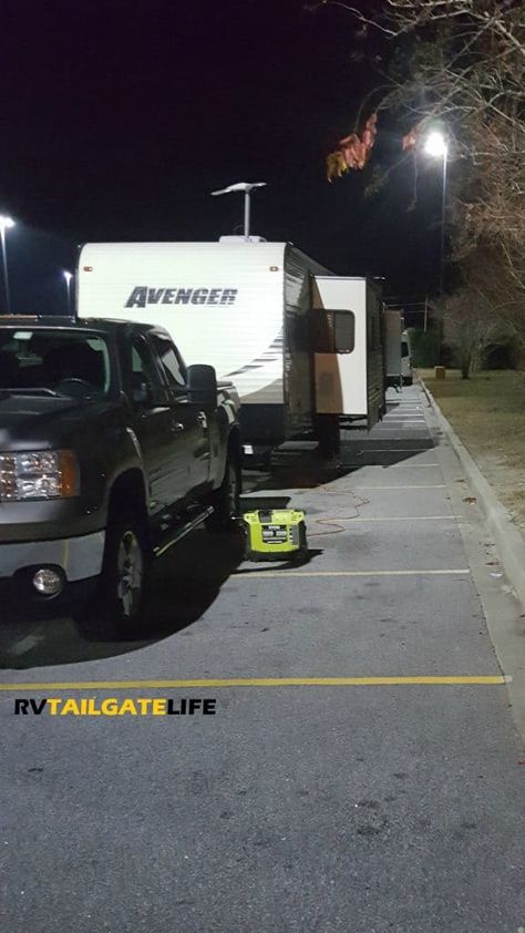 Tips for Overnight RV Parking on a Roadtrip - RV Tailgate Life Rv Camping Checklist, Rv Trips, Rv Camping Tips, Camping List, Camping Places, Rv Trailer, Camper Living, Rv Ideas, Camper Life