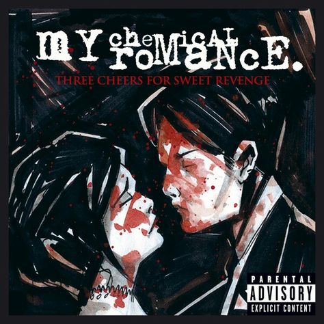 Mcr Albums, Three Cheers For Sweet Revenge, Cover Music, Ghost Of You, I Love Mcr, Sweet Revenge, Music Cover, The White Stripes, Rock Punk