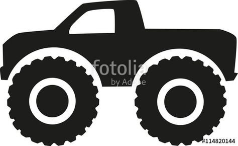 Truck Silhouette, Monster Truck Cookies, Monster Truck Show, Faith Family Farming, Big Monster Trucks, Monster Truck Kids, Garage Logo, Monster Truck Coloring Pages, Truck Icon