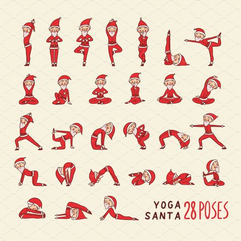 Christmas Yoga For Kids, Christmas Yoga Poses, Elf Yoga, Kids Yoga Games, Yoga Meme, Christmas Yoga, Yoga Christmas, Elementary Physical Education, Yoga Themes