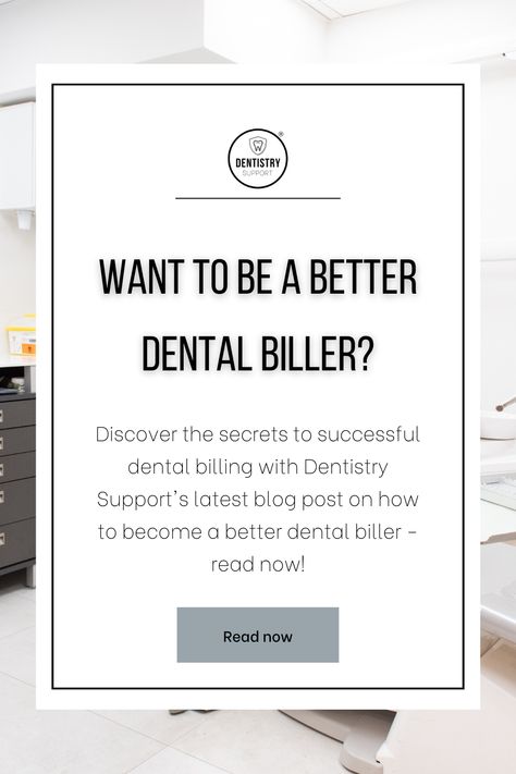 Become a better dental biller. Dental Office Manager Tips, Dental Billing, Dental Office Management, Dental Office Manager, Dental Receptionist, Dental Practice Management, Dental Ideas, Hygiene School, Dental Business