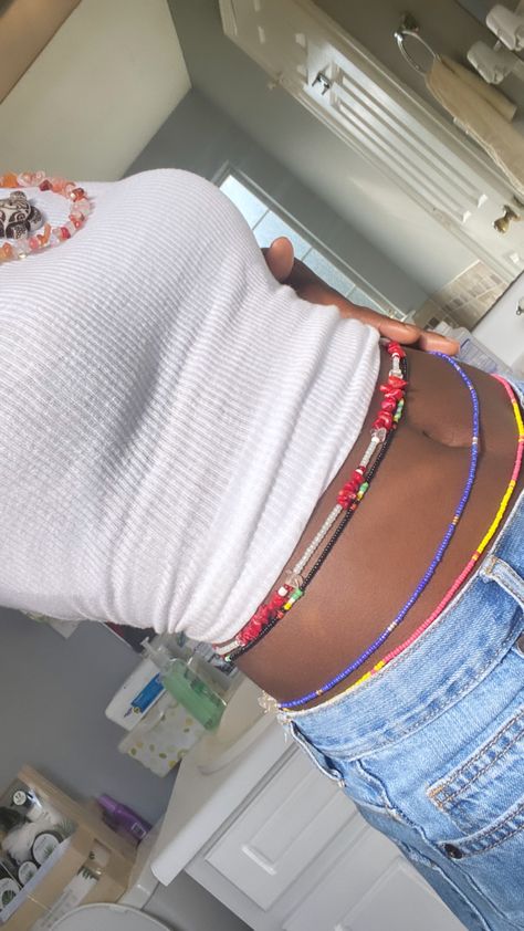 Waist Beads African, Waist Jewelry, Crystal Bead Jewelry, Belly Jewelry, Earthy Outfits, Chakra Jewelry, Belly Chain, Jewelry Accessories Ideas, Stacked Jewelry