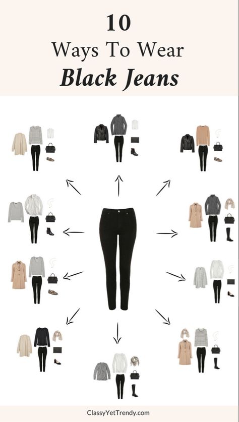 10 Ways To Wear, Classy Yet Trendy, Velvet Sneakers, Look Jean, Boyfriend Jacket, Fashion Capsule Wardrobe, Black Jeans Outfit, Mode Casual, Fashion Capsule