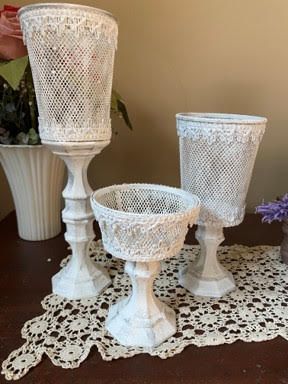 Diy Floor Candle Stand, Other Uses For Candle Holders, Decorating Candle Holders, Diy Candle Holders Ideas, Large Floor Candle Holders, Diy Pillar Candle Holders, Dollar Tree Candlesticks, Candle Holders Decor Ideas, Decorating With Candles