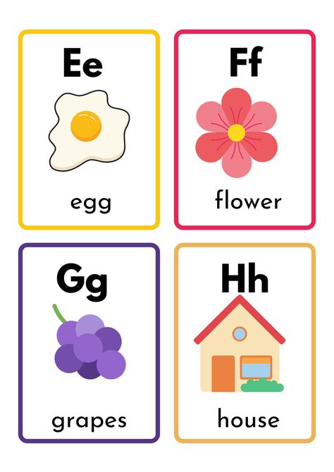 Teach your kids alphabets with these flashcards to make it easier for them to learn and remember. Printable Alphabet Flashcards, Abc Flashcards Printable, Alphabet Letters To Print, Alphabet Flash Cards Printable, Color Worksheets For Preschool, Z Cards, Book Art Projects, Abc Flashcards, Free Printable Flash Cards