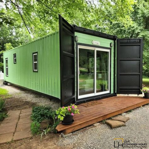 Small House Kits, Shipping Container Sheds, Container Home Plans, Metal Storage Containers, Tiny House Big Living, Shipping Container Home Designs, Licensed Massage Therapist, Passive Solar Design, Container Cabin