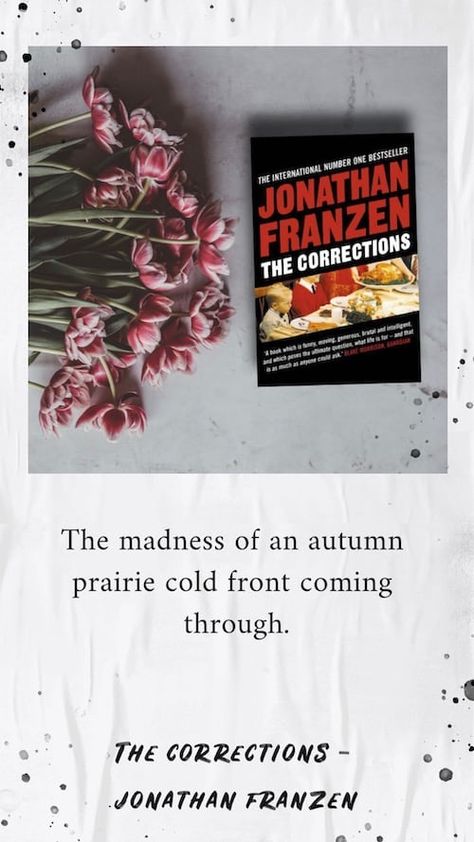 The Corrections - Jonathan Franzen - Elif the Reader Jonathan Franzen, Essayist, National Book Award, The Reader, Life Thoughts, Family Drama, Life Happens, Book Awards, Do You Know What