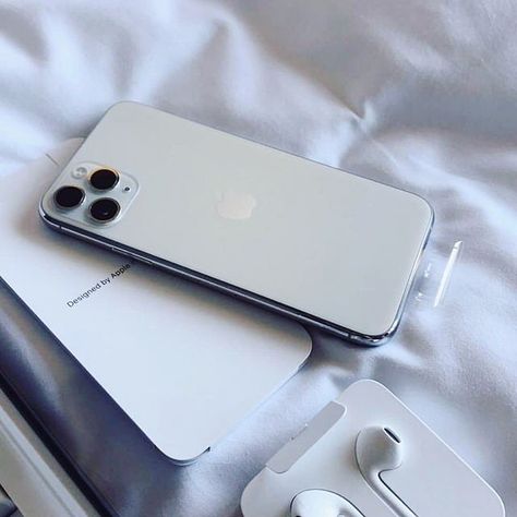 The iPhone 11 Pro and iPhone 11 Pro Max are smartphones designed, developed and marketed by Apple Inc. Iphone 11 Pro Silver, Smartphones Design, Apple Store Gift Card, Get Free Iphone, Iphone Obsession, Apple Inc, Wallpaper Free, New Iphone 11, Apple Magic Mouse