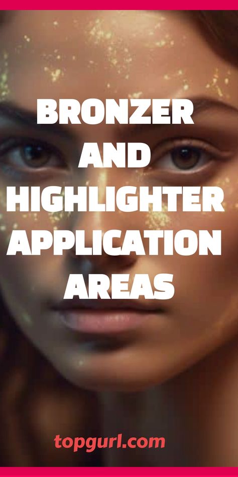 Embark on a voyage exploring the techniques of contouring and highlighting to accentuate your facial features. Learn how bronzer and highlighter can elevate your innate beauty by defining and adding luminosity to your face. Discover the transformative power of these makeup essentials in enhancing your natural beauty effortlessly. Where To Put Highlighter, Where To Apply Bronzer, Eyebrows For Oval Face, Highlighter Application, Apply Bronzer, How To Apply Bronzer, Makeup Tips For Brown Eyes, Beginners Makeup, Light Moisturizer