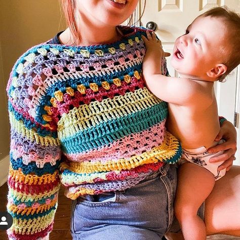 Colorful Crochet Sweater Pattern, Slouchy Cardigan Crochet Pattern, Crochet Boho Sweater, Carroway Crochet, Crochet Jumper Pattern, Crochet Bralette Pattern, Pocket Shawl, Hippie Sweaters, Beauty Quiz