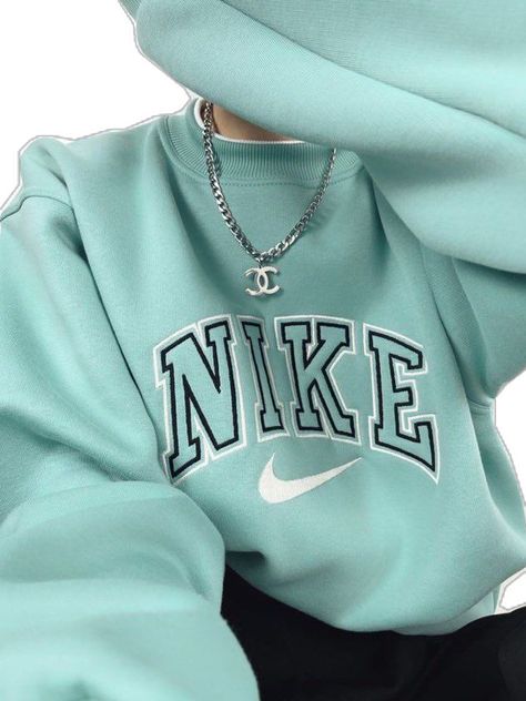 Pretty Sweatshirts, Nike Noir, Vintage Nike Sweatshirt, Cute Nike Outfits, Nike Vintage, Tank Top Long, Nike Sweatshirt, Cute Shirt Designs, Nike Pullover