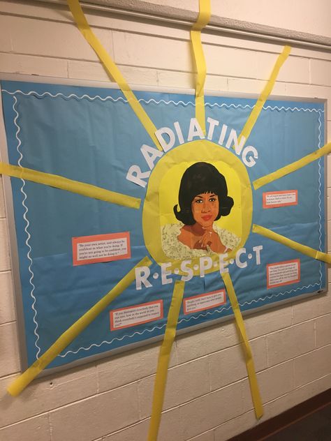 Respect Bulletin Board Ideas, Respect Bulletin Boards, Resident Assistant Programs, Diversity Bulletin Board, Toddler Bulletin Boards, Music Classroom Bulletin Boards, Res Life Bulletin Boards, Resident Assistant Bulletin Boards, Nurse Bulletin Board