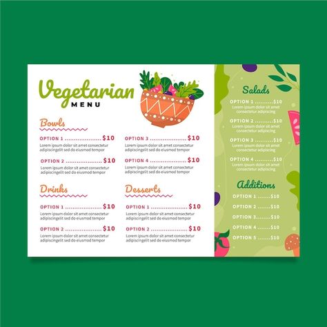 Hand drawn vegetarian menu with basket | Free Vector #Freepik #freevector #vegetarian-menu #healthy-menu #culinary #delicious Menu Healthy, Vegetarian Menu, Healthy Menu, Restaurant Menu Design, Vector Hand, Menu Restaurant, Menu Design, Organic Recipes, Hand Drawn