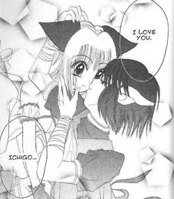 this was RIGHT before kish died Kisshu Tokyo Mew Mew, Kisshu X Ichigo, Fanfiction Reader, Ichigo Momomiya, Tokyo Mew Mew Ichigo, Couple Cosplay, Mew Mew, Tokyo Mew Mew, Anime Nerd