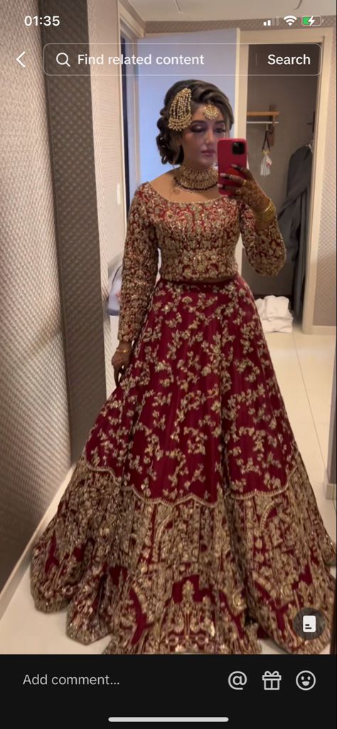 Bridal Lehenga Red Royal Heavy Pakistani, Bridel Lehngas Maroon, Bride Lengha Indian, Trendy Bridal Lehenga 2024, Red Lengha Bridal Pakistani, Barat Lehnga Pakistani Bridal, Maroon Bridal Lehenga Pakistani, Pakistani Dulhan Dress, Brides Lehnga