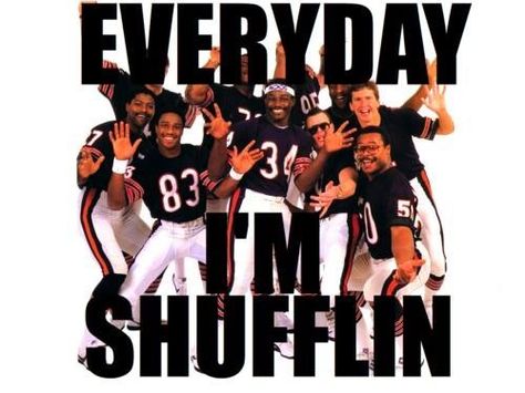 1985 Chicago Bears Super Bowl Shuffle knowledge. Cute Game Day Outfits, 1985 Chicago Bears, Chicago Bears Pictures, Bears Pictures, Logo Funny, Chicago Pride, Chicago Girls, Football Team Logo, Nfl Championships