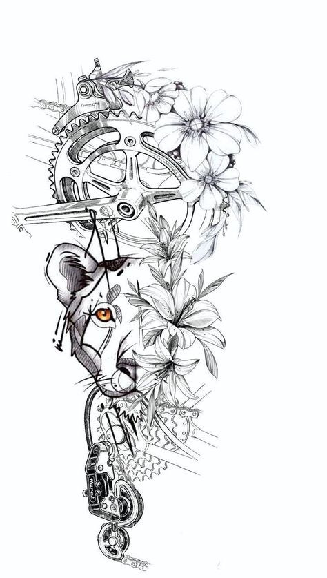 Cycling Tattoos Women, Bicycle Tattoos For Men, Cycling Tattoo Bicycles, Compass And Map Tattoo, Cycling Tattoo, Bike Tattoo, Bicycle Drawing, Gear Tattoo, Bicycle Tattoo